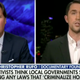 The writer in question sharing his views with Tucker Carlson